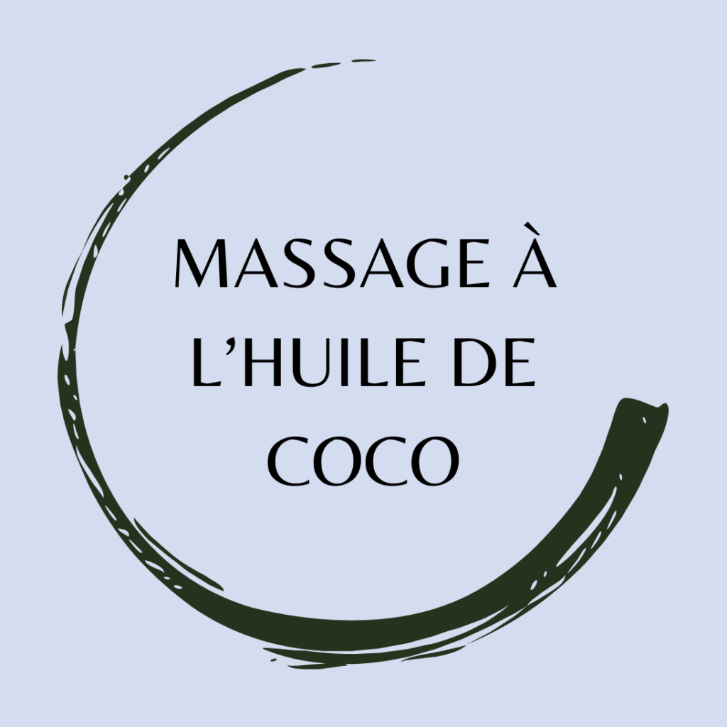 Massage huile de coco